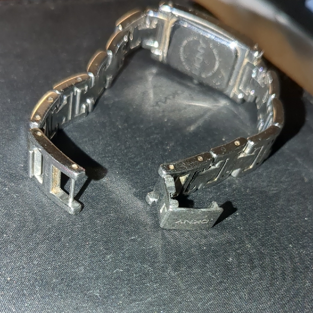 DKNY Silver Rectangular Watch - Picture 2 of 3